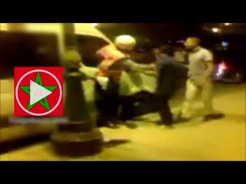 بالفيديو مشادات بين شرطي وسائق سيارة للنقل السري في طنجة