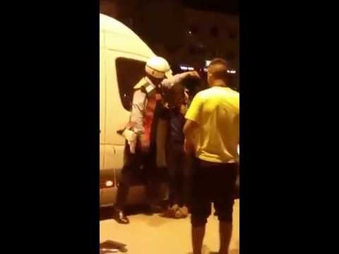 بالفيديو فاجعة شرطي طنجة كادت أن تتكرر مرة ثانية