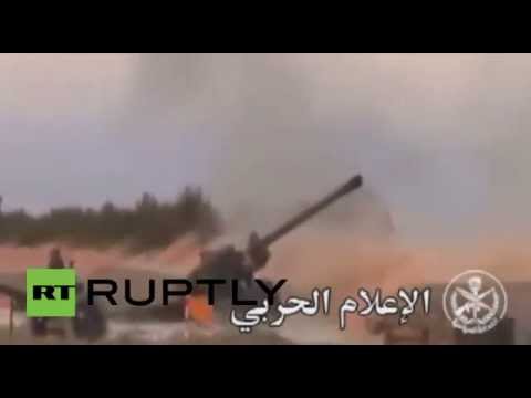 شاهد الجيش السوري يتقدم في تدمر على حساب داعش