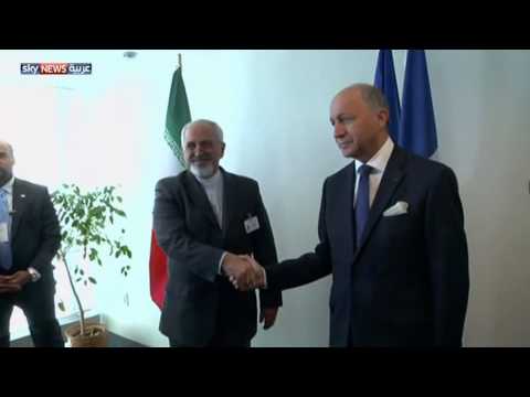 بالفيديو لوران فابيوس يزور العاصمة الإيرانية طهران