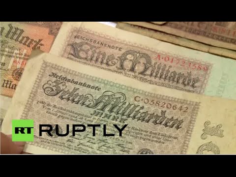 شاهداكتشاف أوراق نقديـة من فترة ما بين الحربين العالميتين