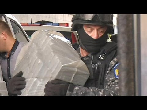 بالفيديو رومانيا تصادر شحنة ضخمة من الهيروين