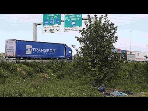 شاهد تحرك فرنسي بريطاني للحد من تسلل المهاجرين