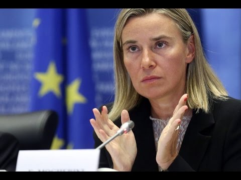 شاهد موغيريني يؤكد أن  الإتفاق النووي الإيراني كارثي