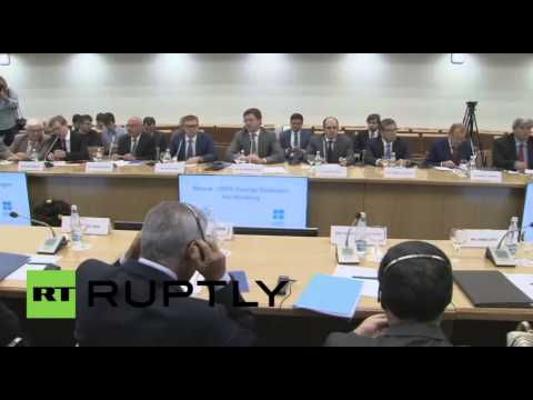 بالفيديو مشاهد للاجتماع الرابع لحوار الطاقة روسيا – أوبك