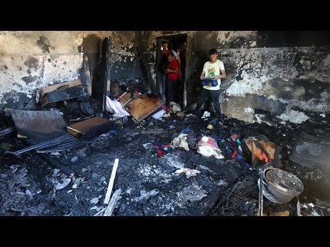 شاهد انتفاضة في الضفة الغربية إثر حرق الرضيع الفلسطيني