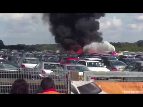 بالفيديو مقتل ثلاثة من أسرة بن لادن إثر تحطم طائرة