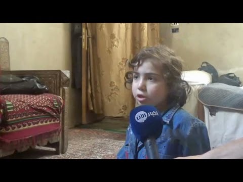 طفلة سورية محاصرة بمرض السرطان