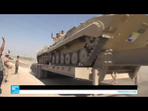 بالفيديو خط التماس بين القوات العراقية وتنظيم داعش