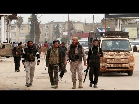 شاهد جيش الفتح ياسر قائدي طائرة أريحا السورية