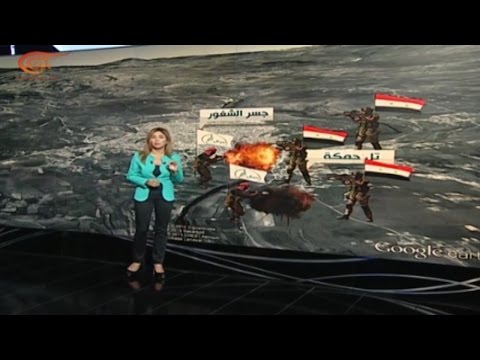 بالفيديو خريطة المعارك في سورية