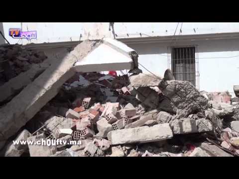 شاهد انهيار منازل آيلة للسقوط في المدينة القديمة