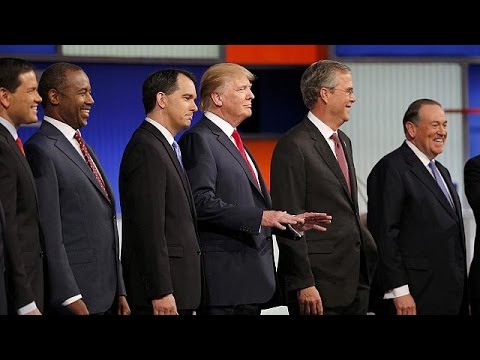 شاهد ترامب يخطف الأضواء في المناظرة الانتخابية الأولى