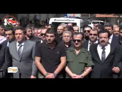 شاهد احتقان يسود الموالين بعد قتل سليمان الأسد