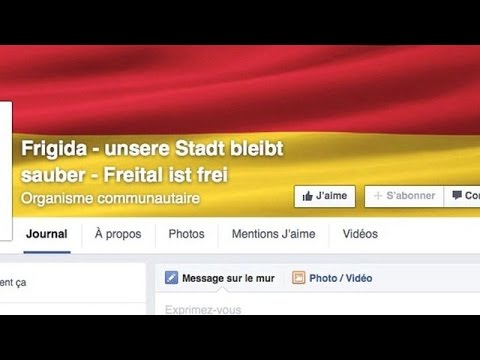 شاهد فرايتال رمز الاحتجاج على وجود مهاجرين في ألمانيا