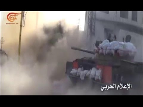 بالفيديو مشاهد من معارك الزبداني المستمرة في سورية