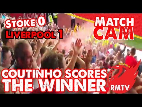 شاهد فرحة جماهير ليفربول بعد صاروخ كوتينيو