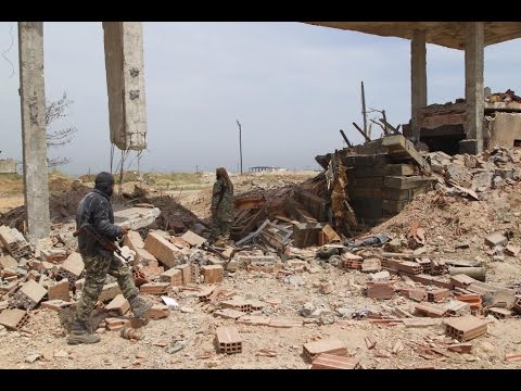 شاهد هروب جماعي للقوات الحكومية