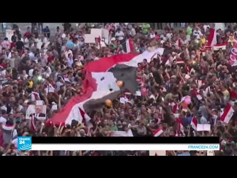 شاهد الحكومة العراقية تصدر قرارات للتخفيف من غضب الشارع