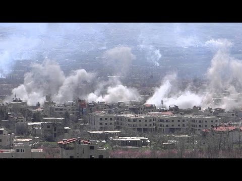 شاهد هدنة لمدة 48 ساعة في الزبداني بعد مفاوضات بين الثوار ووفد إيراني