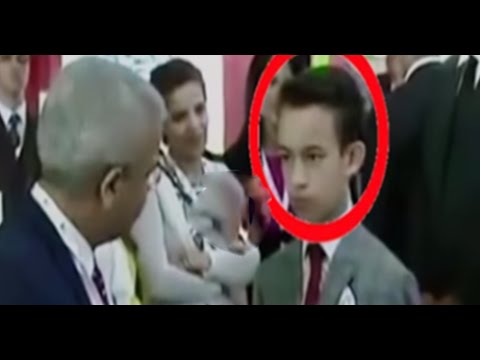 بالفيديو نظرة حادة تؤكد قوة شخصية مولاي الحسن