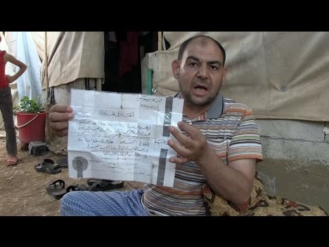 بالفيديو عبد الكريم حمزة القاضي اللاجئ