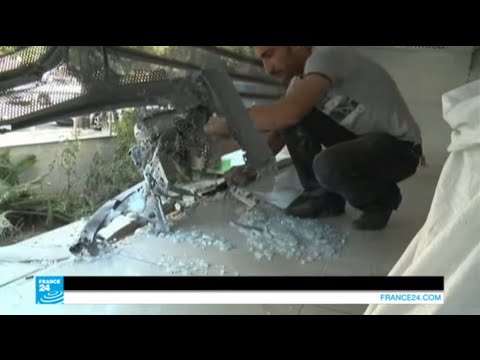 شاهد قذائف المعارضة السورية تطال مدينة اللاذقية