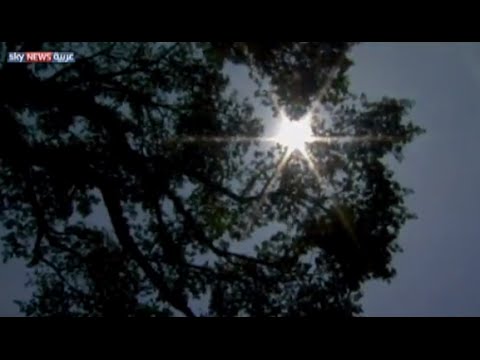 شاهد الحرارة الشديدة وخطر ضربات الشمس