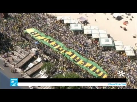 بالفيديو رئيسة البرازيل في خانة اليك