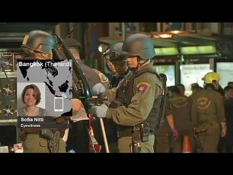 شاهد انتشار كبير للشرطة والجيش في بانكوك