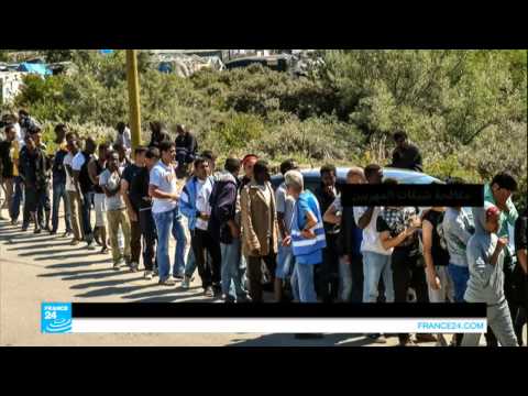 شاهد اتفاق بريطاني فرنسي لمواجهة تدفق المهاجرين في كاليه