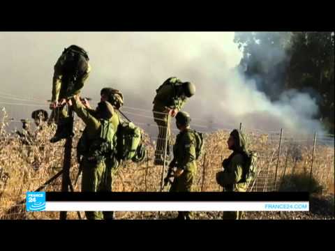 شاهد تصعيد إسرائيل لغاراتها الجوية على مرتفعات الجولان