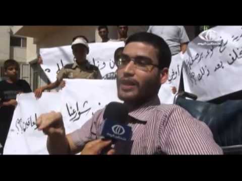 شاهد سكان شارع الحلقاوي في رفح يطالبون البلدية بترصيف شارعهم