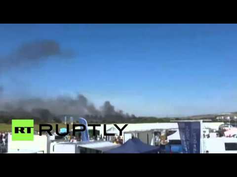 7 قتلى و 14جريحًا إثر تحطم مقاتلة جنوب إنجلترا