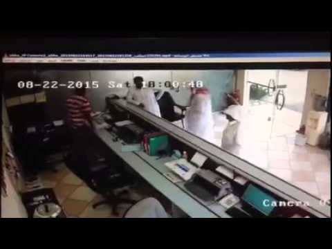 شاهد مجهول يطلق النار على موظف استقبال في أبها