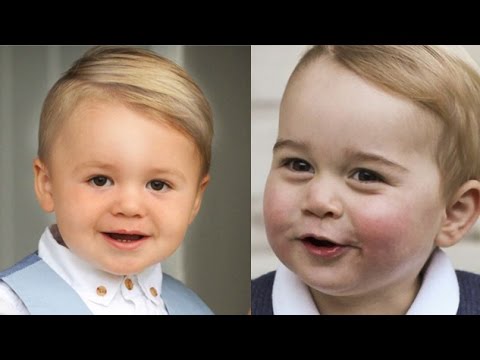 شاهد أصغر شبيه في العالم الأقرب لوجه الأمير جورج