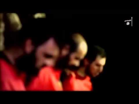شاهد أطفال داعش يعدمون 3 عراقيين رميًا بالرصاص