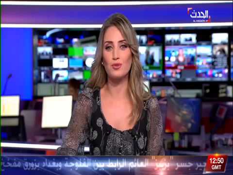 مذيعة العربيّة تطلق لفظًا خارجًا على الهواء