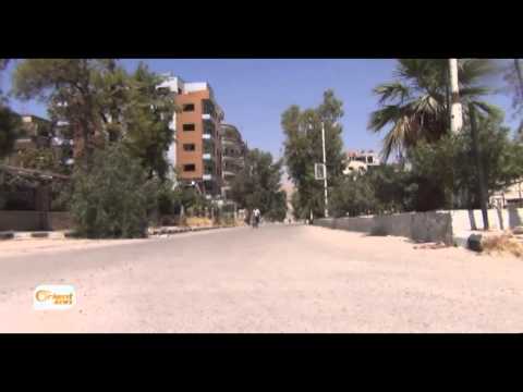 شاهد كاميرا أورينت نيوز ترصد الأوضاع الميدانية في مدينة دوما