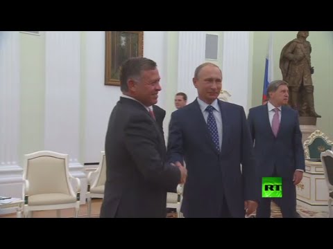 شاهد اللقاء بين الرئيس الروسي فلاديمير بوتين والعاهل الأردني