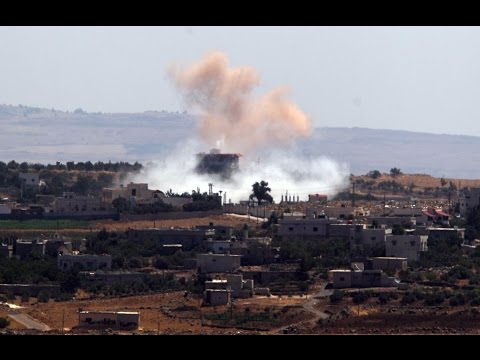 شاهد قوات الجيش السوري تكثف قصف الزبداني ومضايا في ريف دمشق