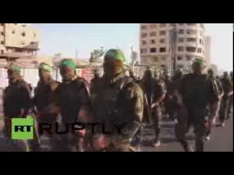 كتائب القسام تقيم نصبًا تذكاريًا للكوماندوز البحري التابع لها