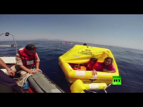 إنقاذ مهاجرين سوريين من خفر السواحل التركي