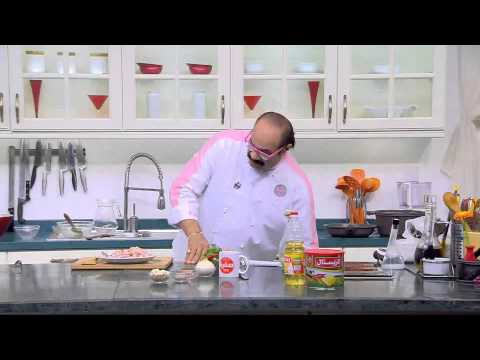 شاهد طريقة عمل أجنحة الدجاج مع الثوم والليمون