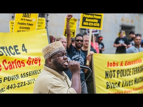 مظاهرات في بالتيمور للمطالبة بالقصاص من ستة ضباط