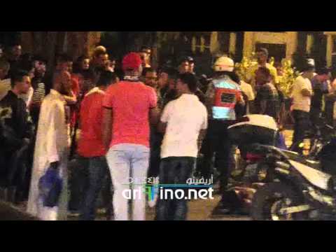 شاهد ماذا يقع حين تصل الكاميرا قبل الشرطة