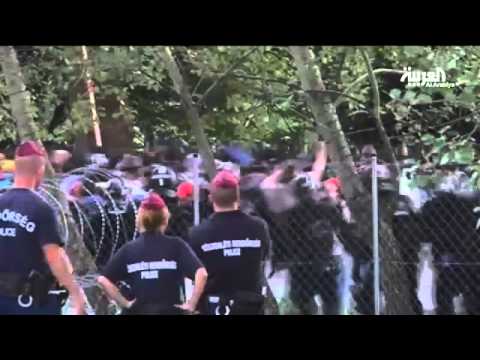 شاهد عشرات آلاف اللاجئين وصلوا كرواتيا