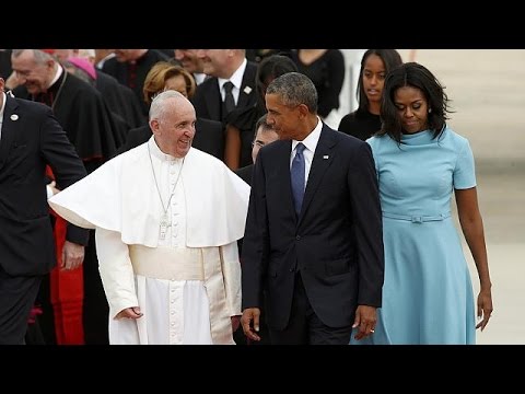 شاهد البابا فرانسيس يحل ضيفا على واشنطن