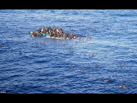 شاهد وصول 1200 لاجئ إلى جزيرة ليسبوس اليونانية