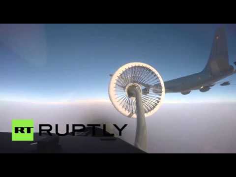 شاهد فرنسا تنشر صور أولى غاراتها على